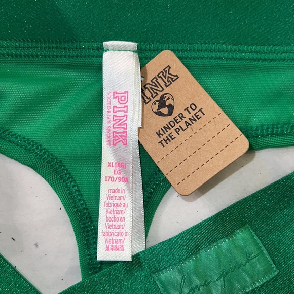 Victoria’s Secret PINK VELVET THONG UNDERWEAR XL - Picture 11 of 12